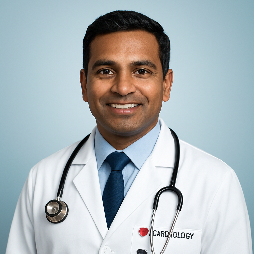 Dr. Arjun Sharma — Cardiologist